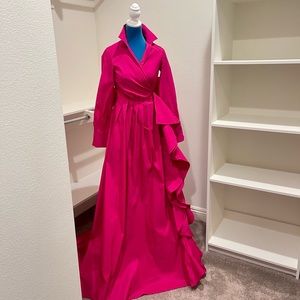 Carolina Herrera Dress Fuchsia color